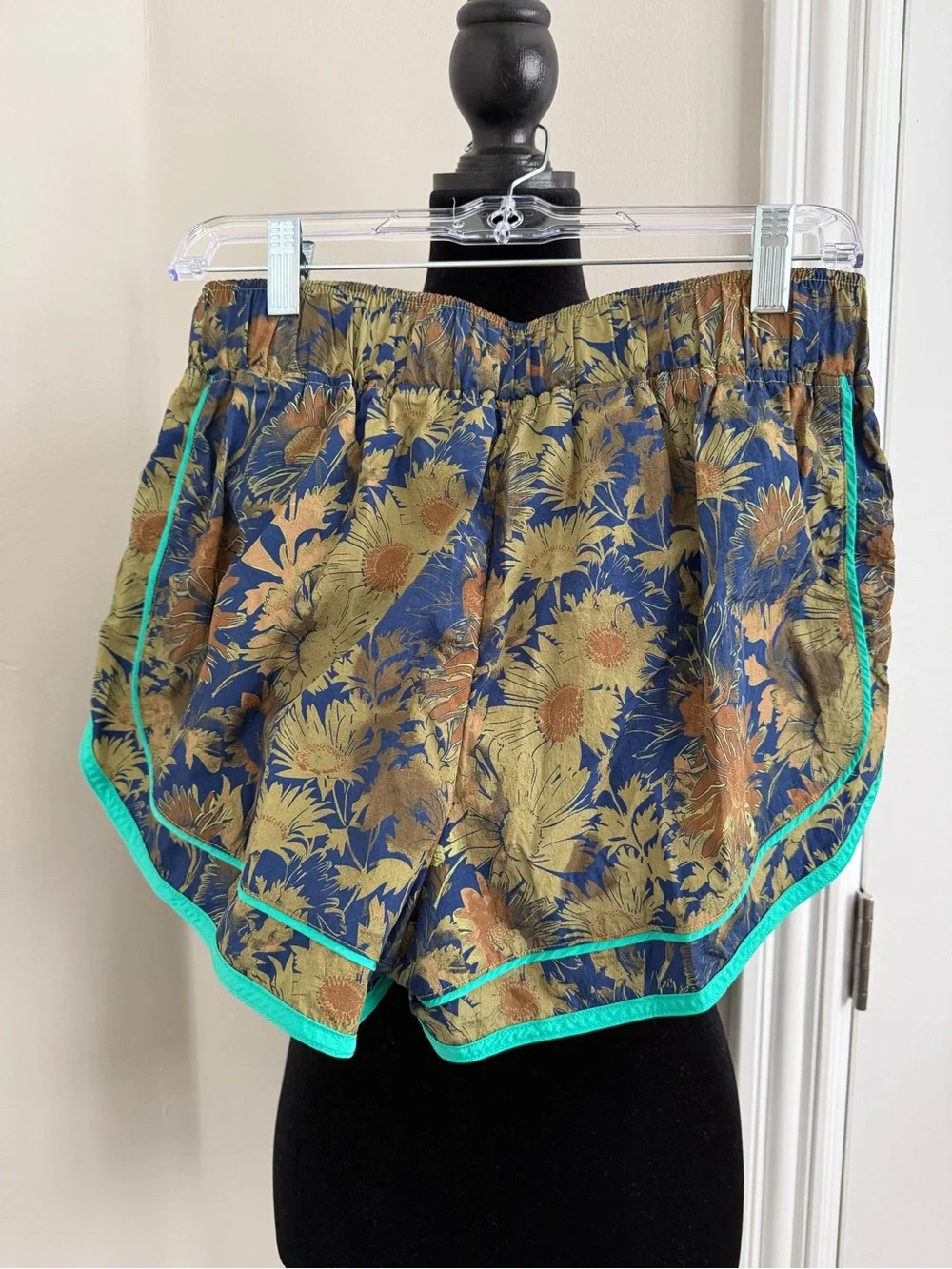 FP Movement Varsity Blues Printed Shorts Floral Camo - Picture 8 of 10